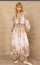 Hale Bob Kamilah Chiffon LS Dress