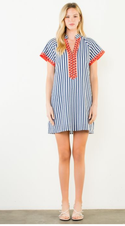 THML SS Striped Dress