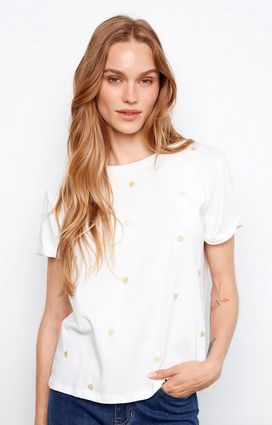 Charlie B Embroidered Jersey Tee