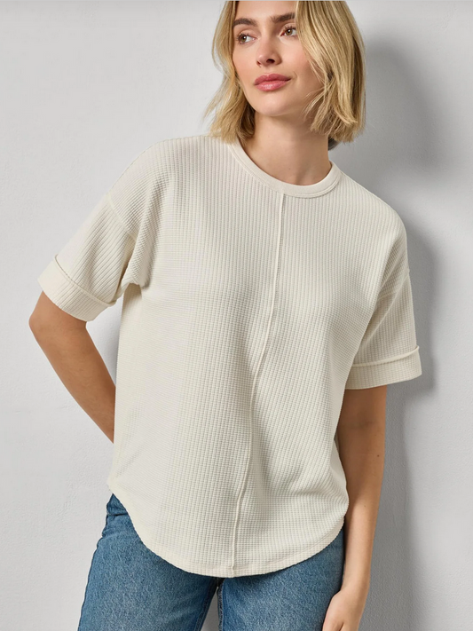Lilla P Drop Shoulder SS Sweatshirt