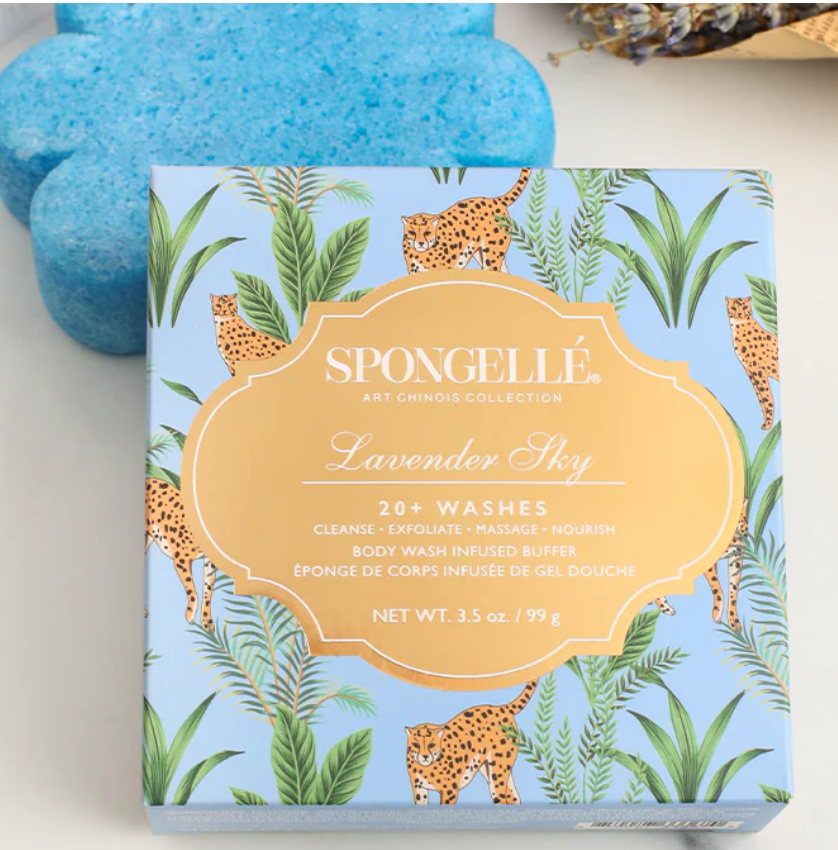 Spongelle Art Chinois Boxed Flower Buffer