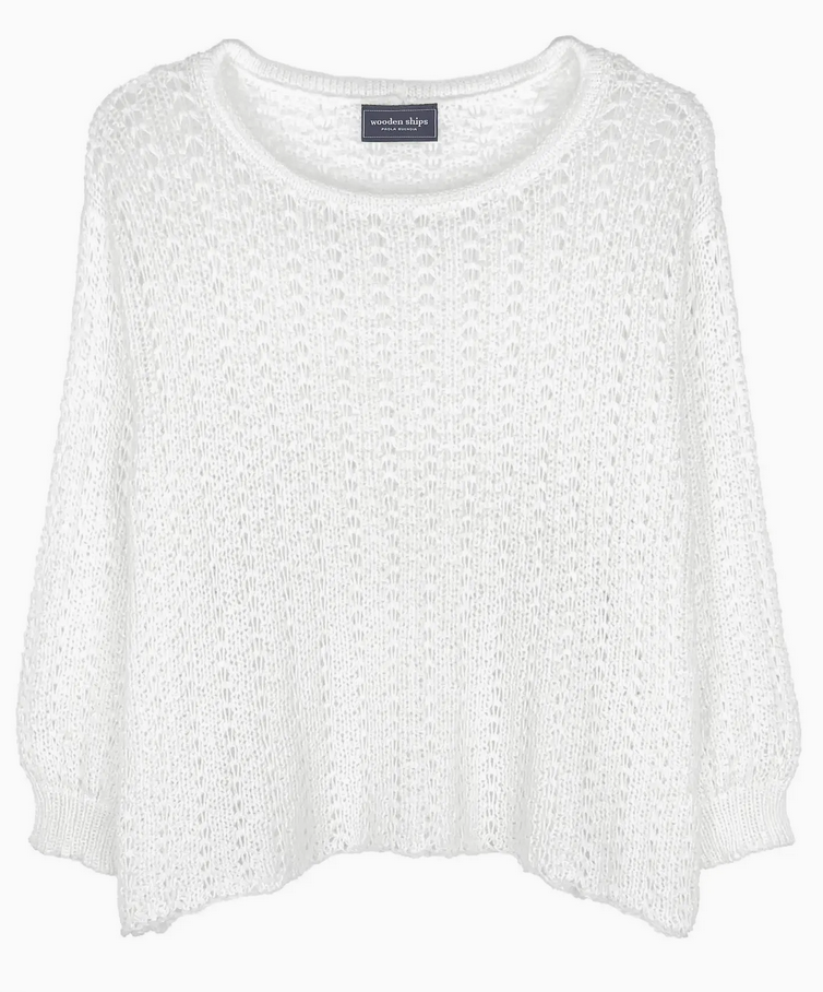Wooden Ships Mia 3/4 Sleeve Top