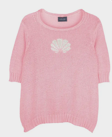 Wooden Ships Baby Seashell Knit Tee