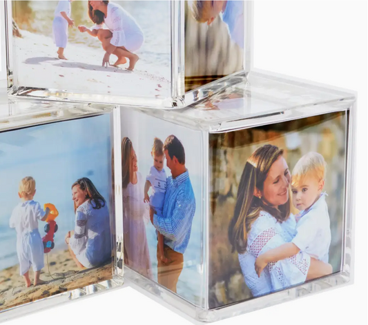 Tara Wilson Designs Retro Cube Photo Frame