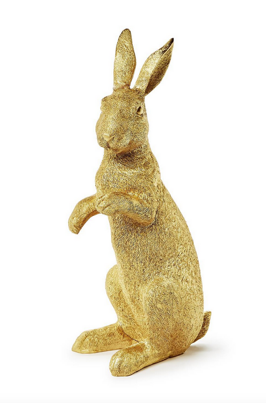 Two's Company Large Golden Bunny