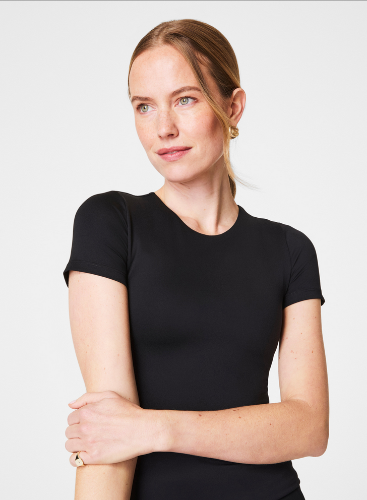 Spanx Jersey Crewneck Tee