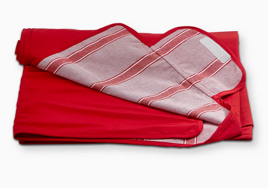 Tag Red White Stripe Picnic Blanket