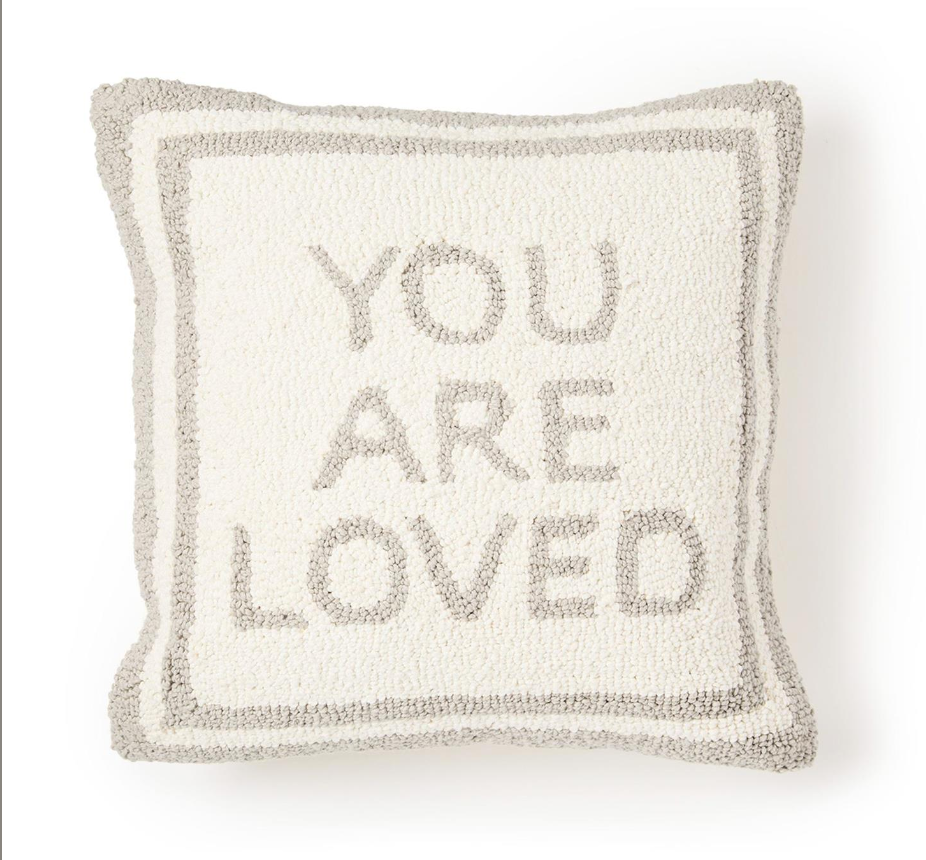 Two's Company You Are Loved Pillow