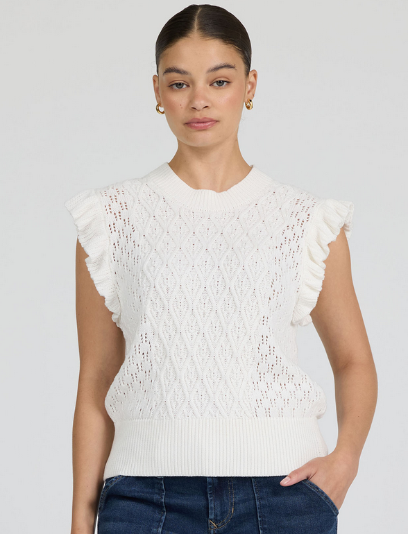Dear John Tilly Flutter Sleeve Sweater