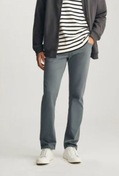 Mavi Zach Straight Leg Twill Pants