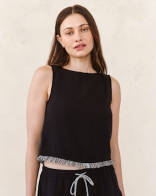 Bella Dahl Fray Trim Tank
