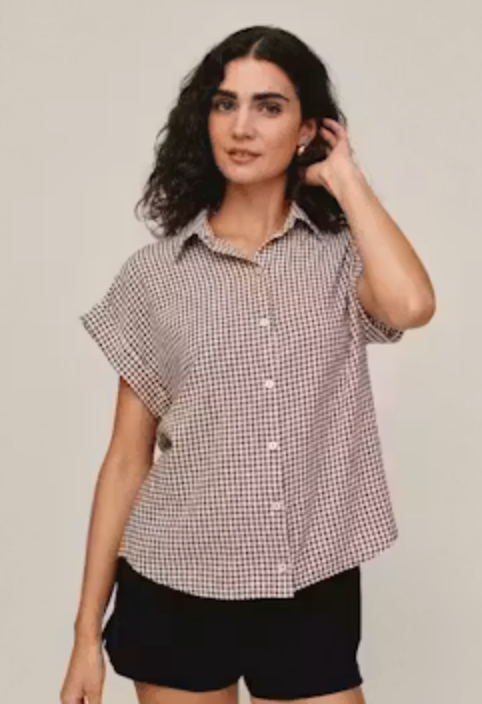 Bella Dahl Roll Sleeve Shirt
