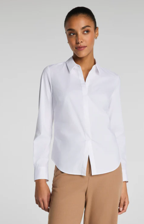 Spanx No Gape Button Down Top