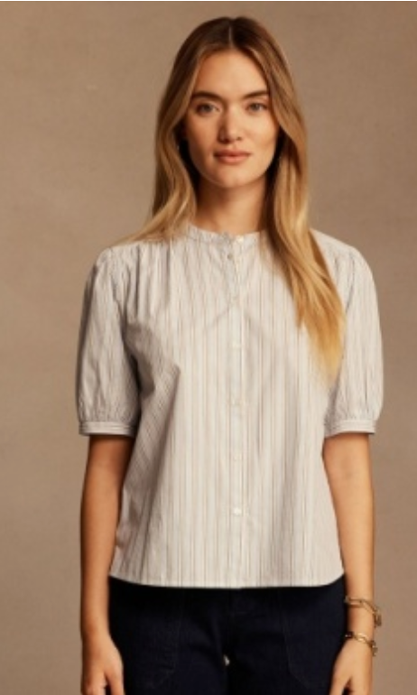Nic + Zoe Eton Stripe Shirt