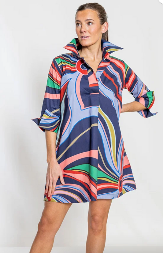 House of MBR Ruthie Shirt Dress