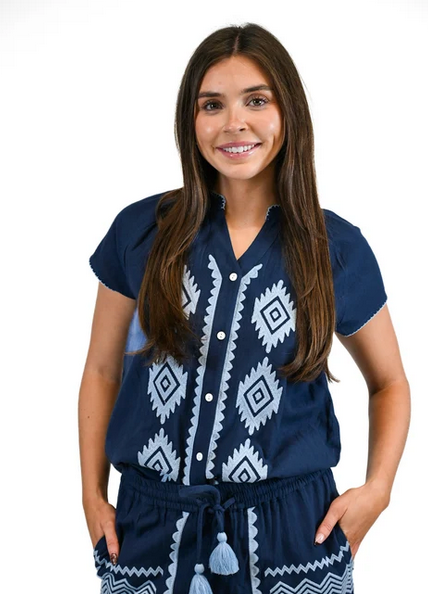 Victoria Dunn Bays Blouse