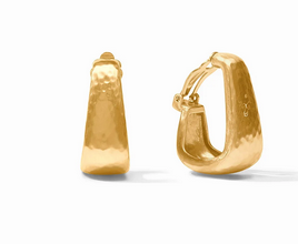 Julie Vos Sahara Hoop Clip Earrings
