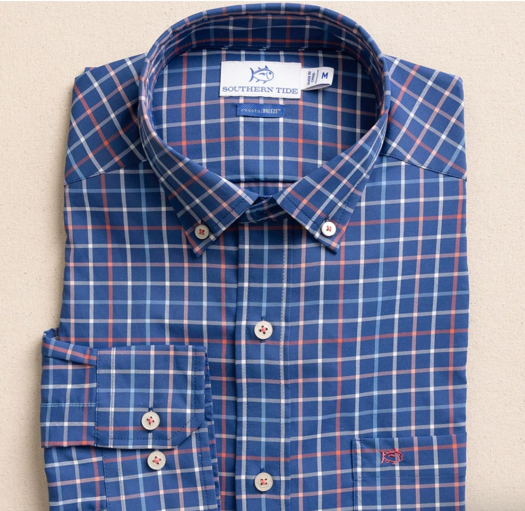 Southern Tide Tradewind Tattersall Shirt