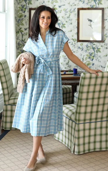 NavyBleu Winnie Midi Dress