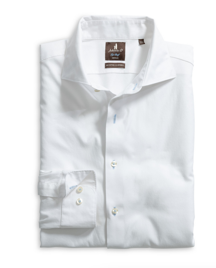 johnnie-O Stretch Twill Button Up