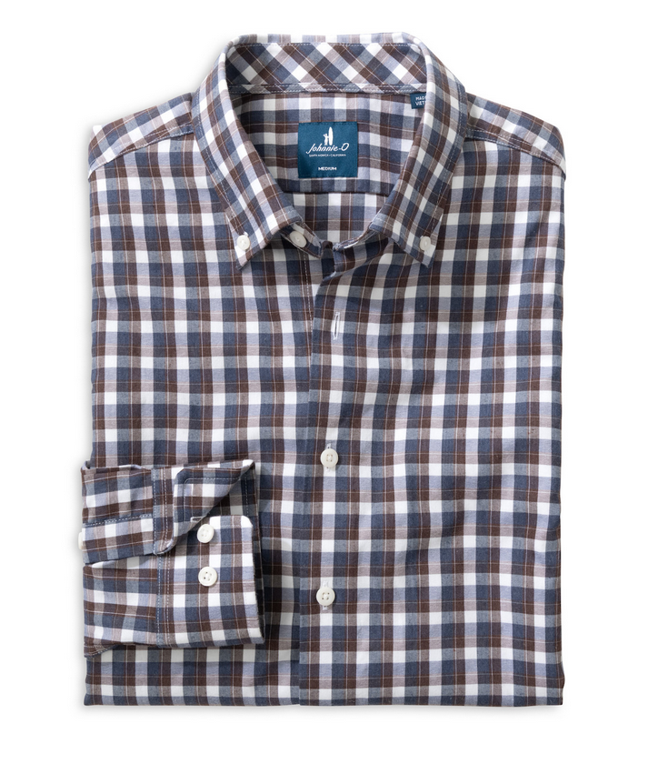 johnnie-O Oak Bluffs Plaid Button Up