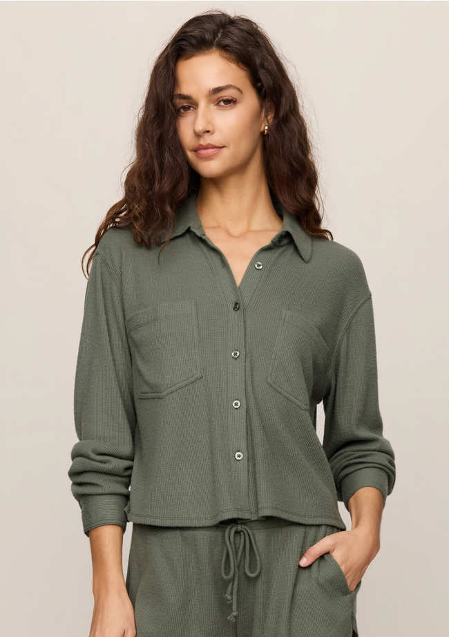 Z Supply Waffle LS Shirt