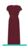 Spanx Draped Tie Waist Maxi Dress