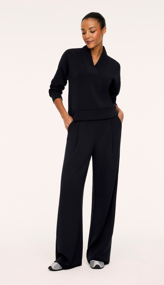 Spanx Pleated Wide Leg Pant