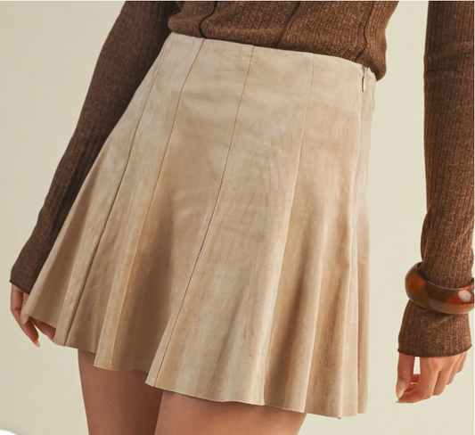 Mustard Seed High Waist Mini Skirt