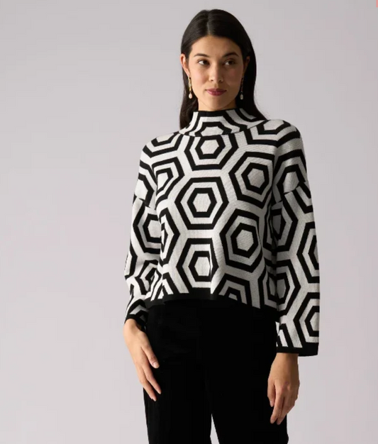 Foil Bee Bold LS Sweater