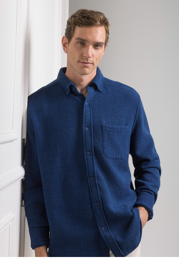 Southern Tide Waffle Weave Shirt