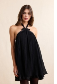 Sadie & Sage Nightcap Halter Dress