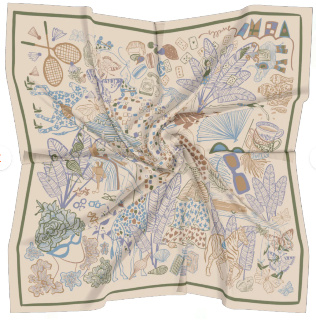 Swells Satin Scarf