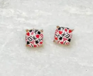 Prep Obsessed Stud Earrings