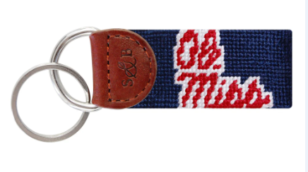 Smathers & Branson Needlepoint Key Fob