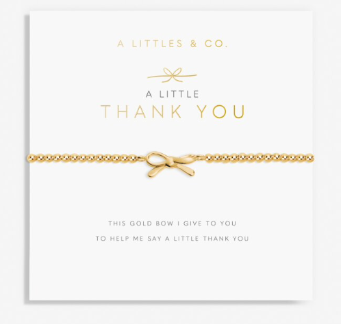 A Littles Gold-Tone Bracelet w Charm