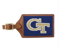 Smathers & Branson Needlepoint Luggage Tag
