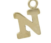 Erin Gray Initial Charm Bracelet