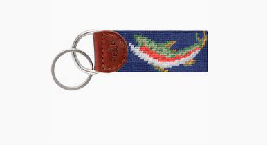 Smathers & Branson Needlepoint Key Fob