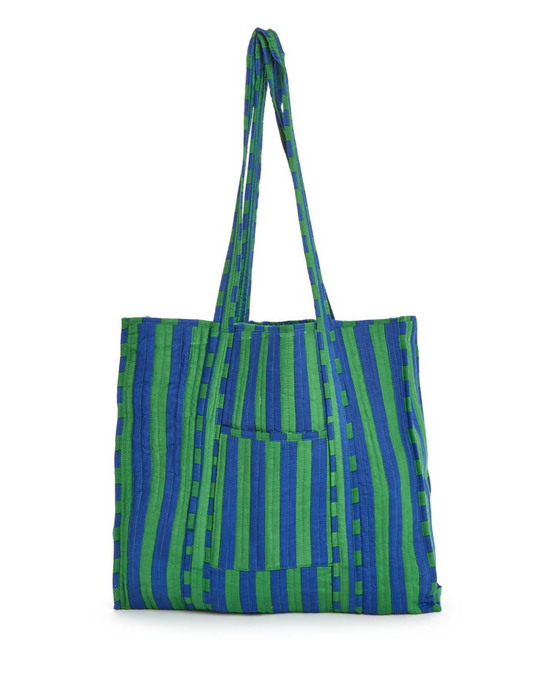 Two's Company Cotton Printed Reversible Tote