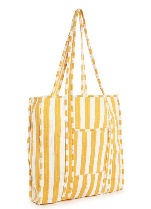 Two's Company Cotton Printed Reversible Tote