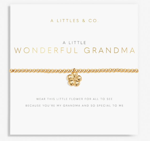 A Littles Gold-Tone Bracelet w Charm