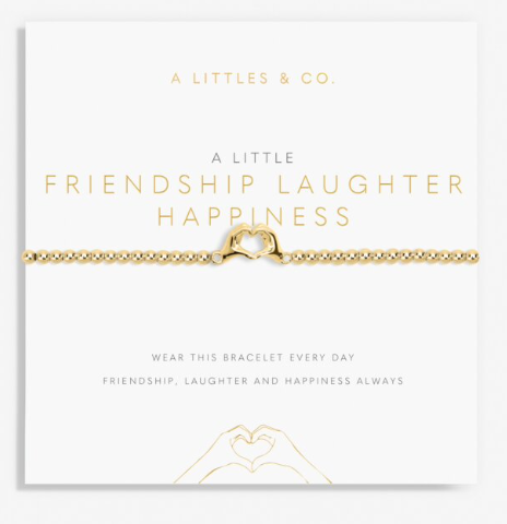 A Littles Gold-Tone Bracelet w Charm