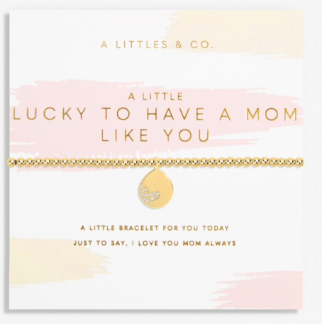 A Littles Gold-Tone Bracelet w Charm