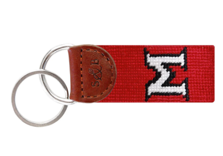 Smathers & Branson Needlepoint Key Fob