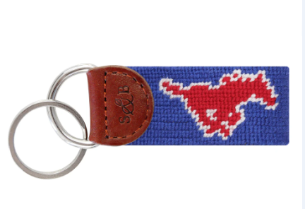 Smathers & Branson Needlepoint Key Fob