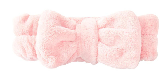Bella il Fiore Plush Bow Spa Headband