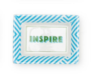 Two's Company Petite Wise Sayings Trinket Tray