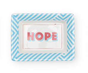 Two's Company Petite Wise Sayings Trinket Tray