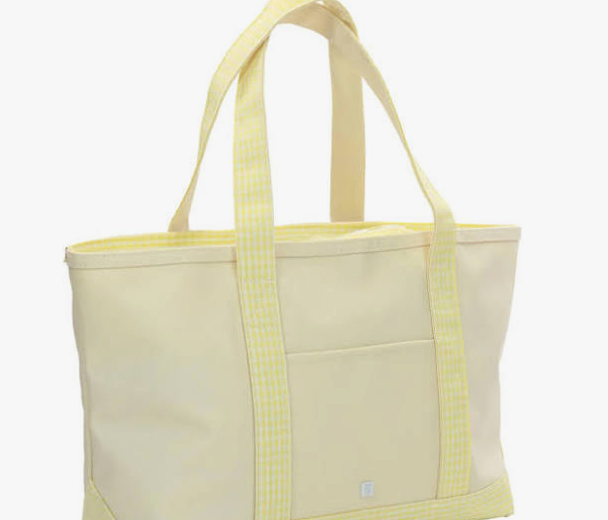 TRVL Medium Coated Canvas Tote